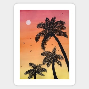 Tropical Eve Sticker